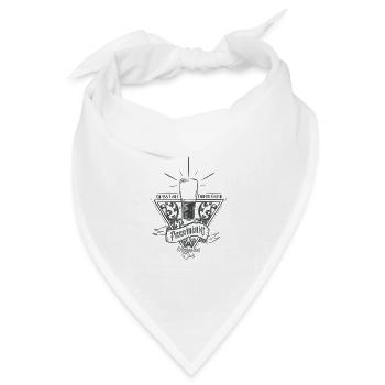 Pessimist - Bandana Dreieckstuch - Weiß - Vorne