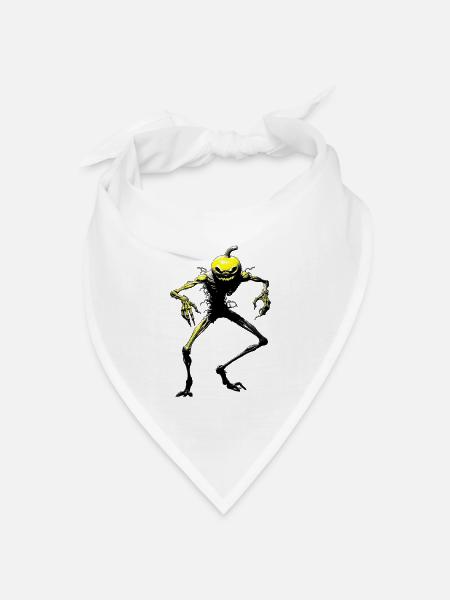 Halloween - Bandana Dreieckstuch - Weiß