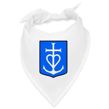 Croix Camargue - Bandana Dreieckstuch - Weiß - Vorne