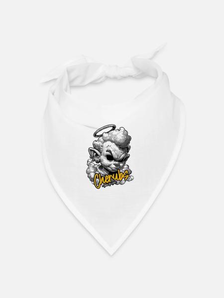 Cherubs Halo Ink Rebellious - Bandana Dreieckstuch - Weiß