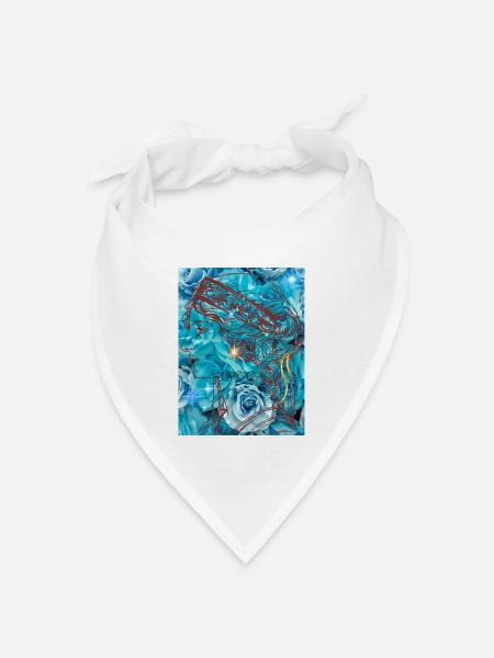 Tanit - Bandana Dreieckstuch - Weiß