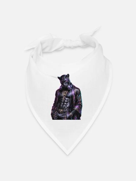 DropWild Dante 3 - Bandana Dreieckstuch - Weiß