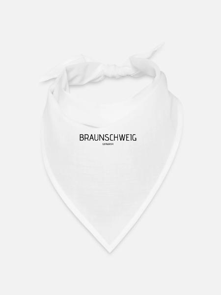 Braunschweig - Bandana Dreieckstuch - Weiß