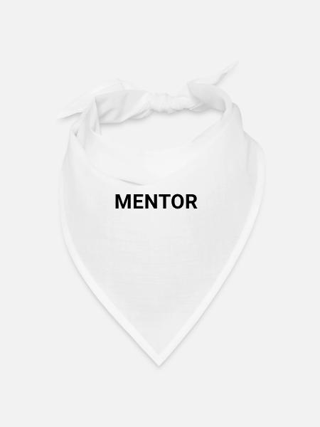 Mentor - Bandana Dreieckstuch - Weiß