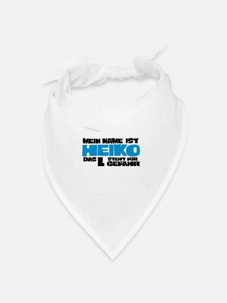 heiko - Bandana Dreieckstuch - Weiß