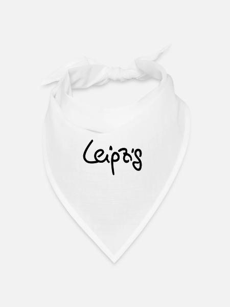 Leipzig - Bandana Dreieckstuch - Weiß