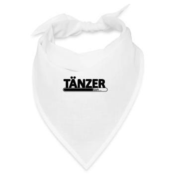 Tänzer // Tänzerin // Tanz // Jazzdance Breakdance - Bandana Dreieckstuch - Weiß - Vorne