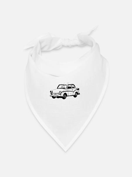 500 Limousine - Bandana Dreieckstuch - Weiß