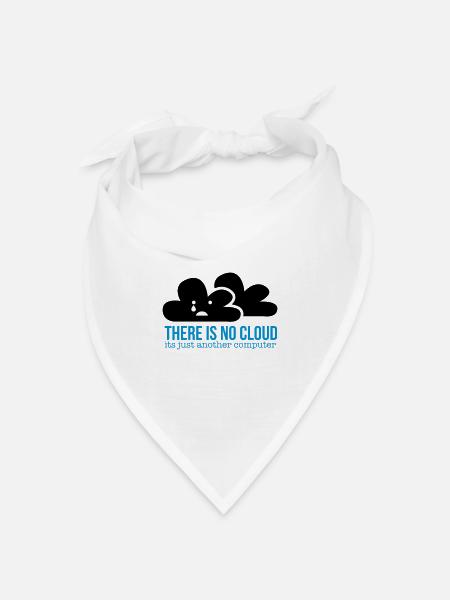 cloud - Bandana Dreieckstuch - Weiß