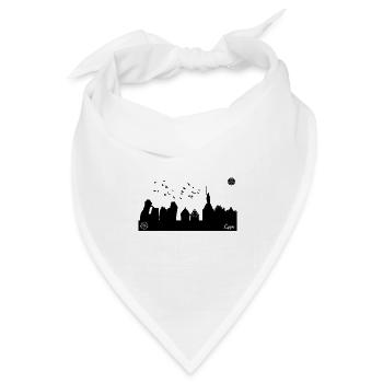 Lipperland #1s - Bandana Dreieckstuch - Weiß - Vorne