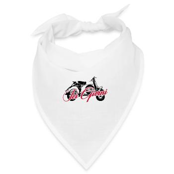 Sei Giorni 6-Tages Rallye Schaltroller 2Takt Italy - Bandana Dreieckstuch - Weiß - Vorne
