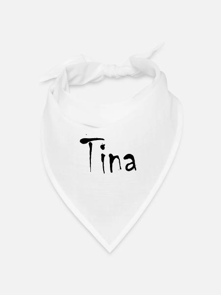 tina - Bandana Dreieckstuch - Weiß