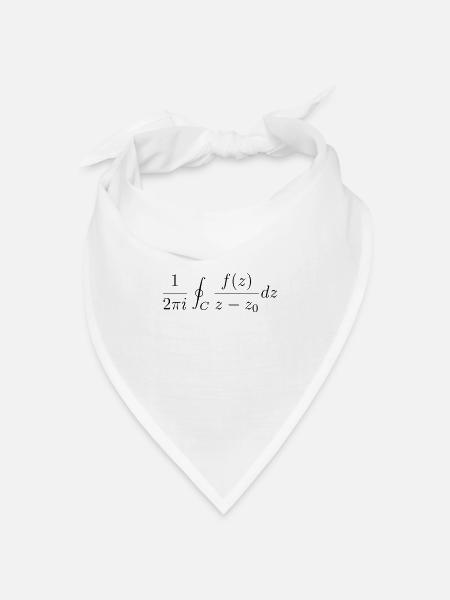 Cauchy Theorem - Bandana Dreieckstuch - Weiß