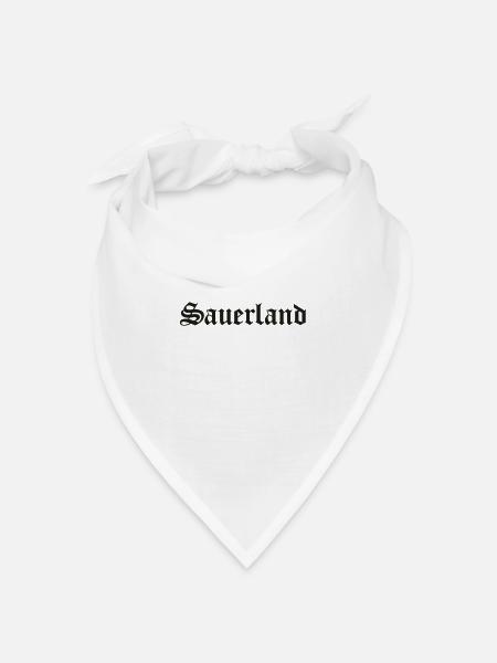 Sauerland - Bandana Dreieckstuch - Weiß