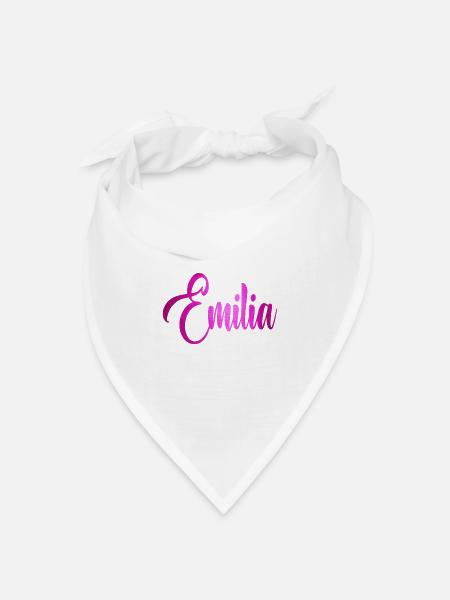 Emilia - Bandana Dreieckstuch - Weiß