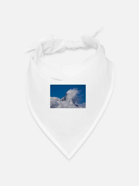 Matterhorn - Bandana Dreieckstuch - Weiß