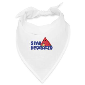 Sommer - Bandana Dreieckstuch - Weiß - Vorne