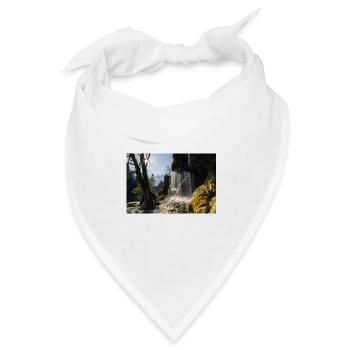 Schleierfaelle - Bandana Dreieckstuch - Weiß - Vorne