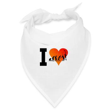 Herren Paddle Tennis Damen Paddle Paddle Court - Bandana Dreieckstuch - Weiß - Vorne