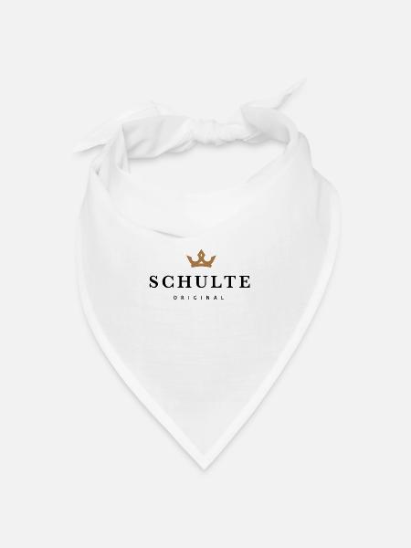 Schulte - Bandana Dreieckstuch - Weiß