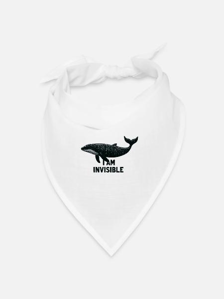 WAL - Bandana Dreieckstuch - Weiß