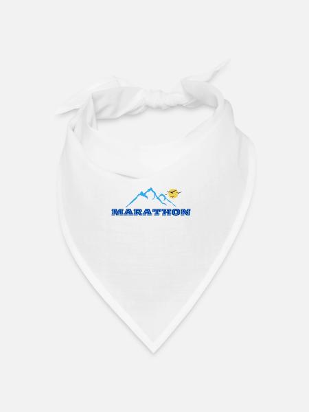 Bergfashion Marathon - Bandana Dreieckstuch - Weiß