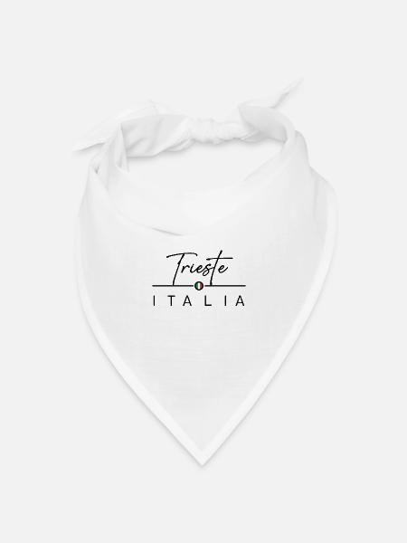Italia - Trieste - Triest - Italien - Italy - Bandana Dreieckstuch - Weiß