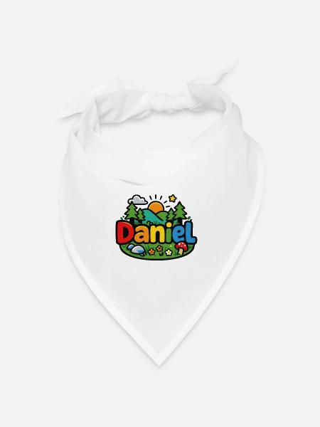 Daniel - Bandana Dreieckstuch - Weiß