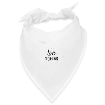 Levi - Bandana Dreieckstuch - Weiß - Vorne