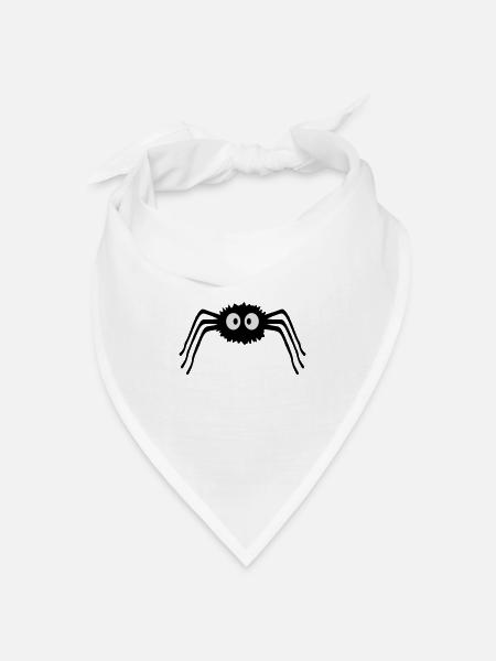 Spider - Bandana Dreieckstuch - Weiß