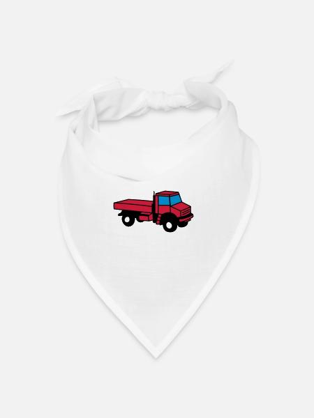 Unimog - Bandana Dreieckstuch - Weiß