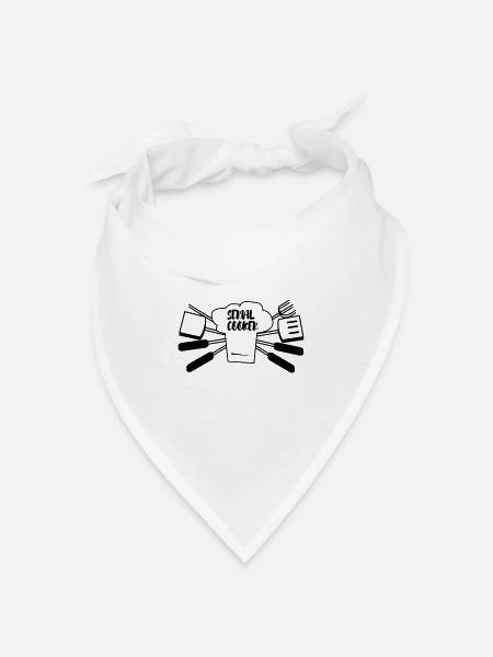 SEIAL COOKER - Bandana Dreieckstuch - Weiß