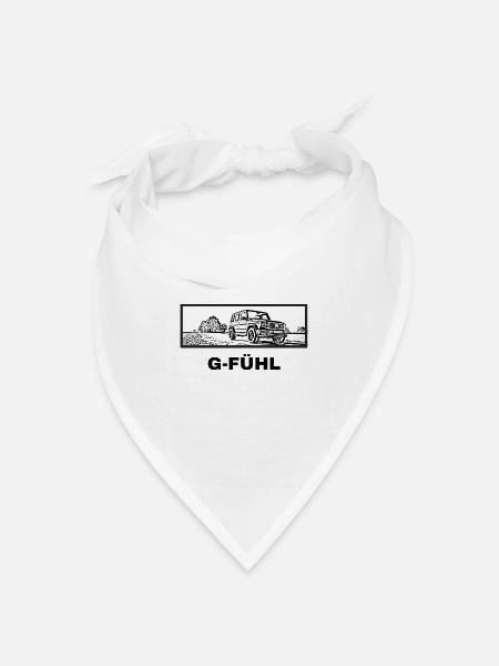 G-Fühl - Bandana Dreieckstuch - Weiß