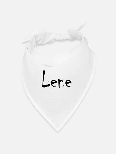 lene - Bandana Dreieckstuch - Weiß