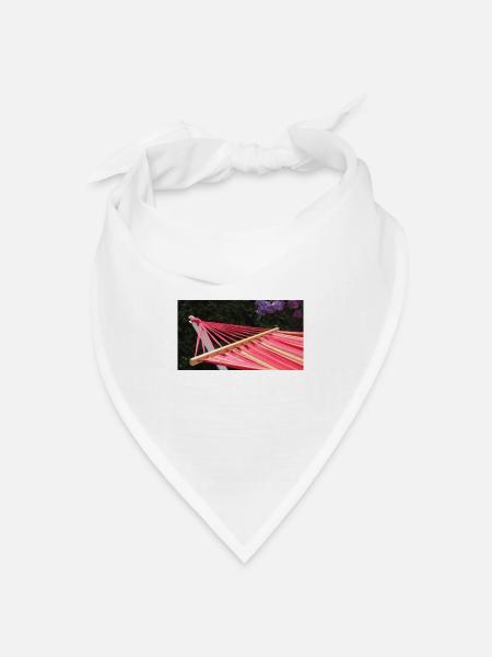Hängematte - Bandana Dreieckstuch - Weiß