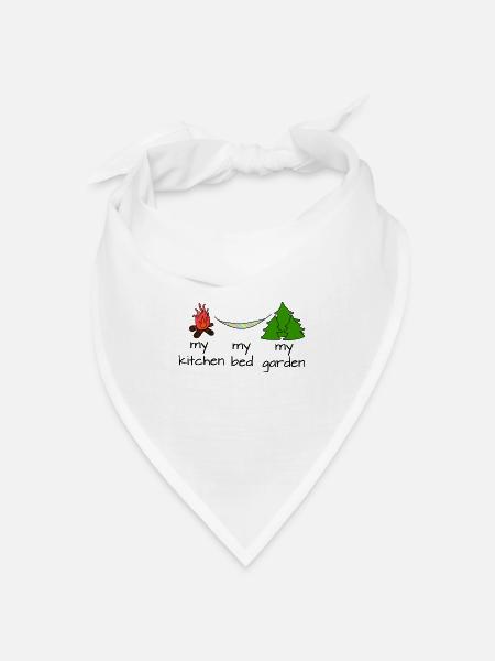 Outdoor - Bandana Dreieckstuch - Weiß