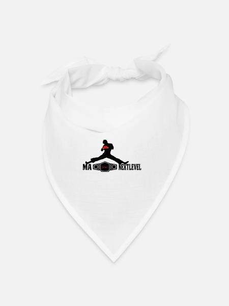 Manextlevel Fighter2 - Bandana Dreieckstuch - Weiß