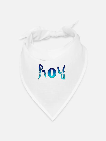 Rolf - Bandana Dreieckstuch - Weiß