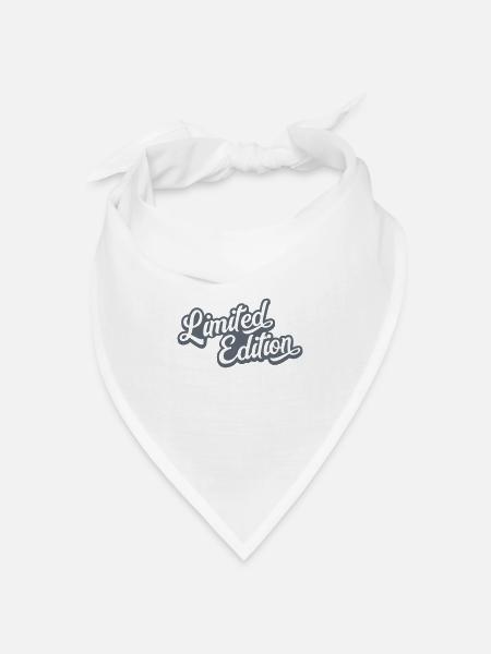 Limited Edition - Bandana Dreieckstuch - Weiß