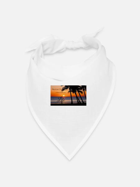 Pain - Bandana Dreieckstuch - Weiß