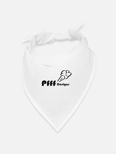 Pfff Designs - Bandana Dreieckstuch - Weiß