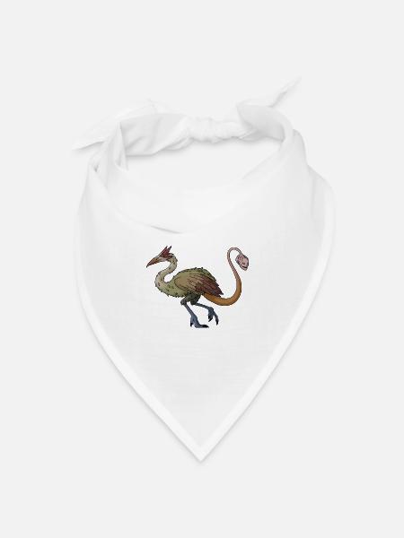 Köder-Gnade - Bandana Dreieckstuch - Weiß