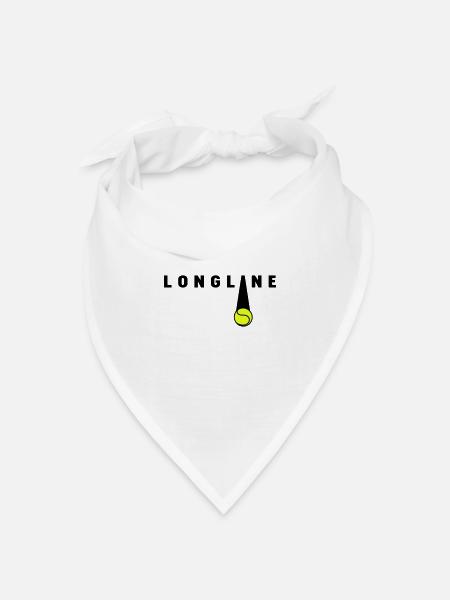 tennis - Bandana Dreieckstuch - Weiß