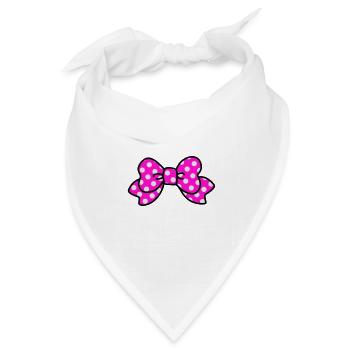 RIBBON - Bandana Dreieckstuch - Weiß - Vorne