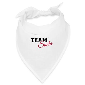 Team Santa - Bandana Dreieckstuch - Weiß - Vorne