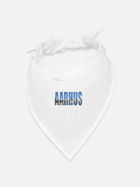 AARHUS - Bandana Dreieckstuch - Weiß
