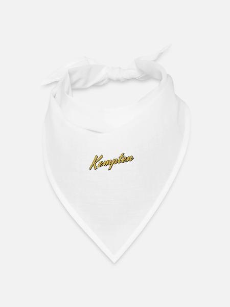 Kempten - Bandana Dreieckstuch - Weiß