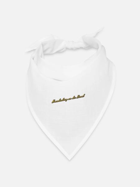 Brandenburg an der Havel - Bandana Dreieckstuch - Weiß