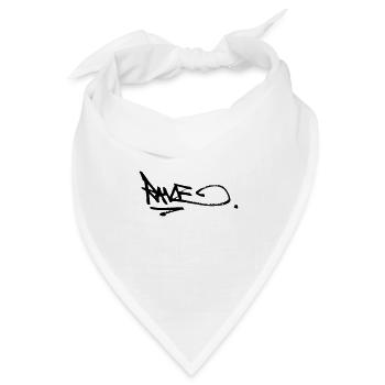 rzhw_tag2 - Bandana Dreieckstuch - Weiß - Vorne