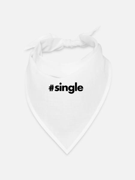 Single - Bandana Dreieckstuch - Weiß